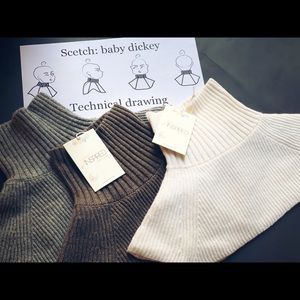 Designed in the USA 🇺🇸 by new USA brand.Neck baby warmer.Pure merino wool.